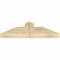 Ekena Millwork Portland Rough Sawn Timber Gable Bracket, Douglas Fir, 36"W x 10"H x 4"D x 6"F, 7/12 Pitch GBW036X10X0406POR00RDF - alternate 2